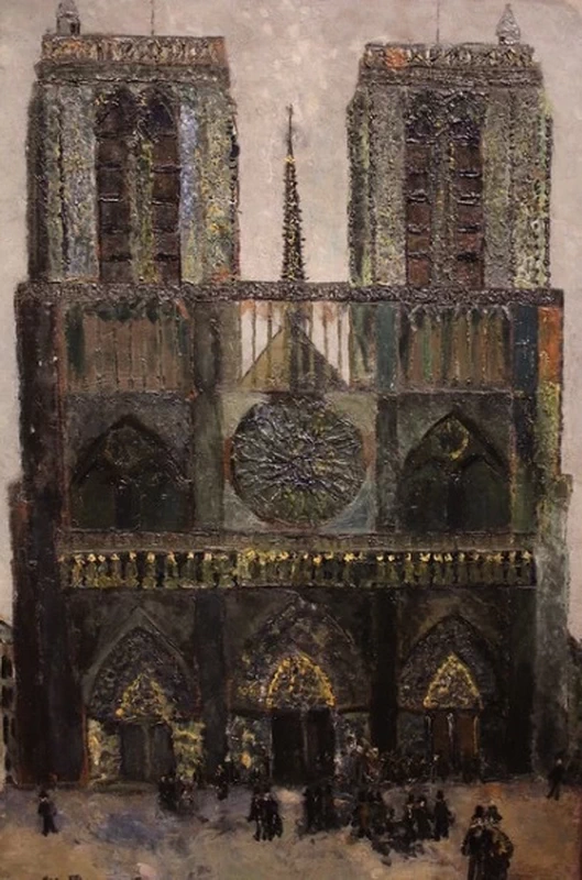 Notre Dame Dorée, 1911 - Santa Barbara Art Museum